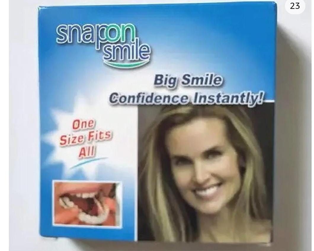 Snap On Smile Veneers Teeth For Men And Women Moldable False Artificial Braces Teeth Kits